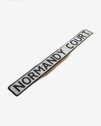 Street Sign – Normandy Court
