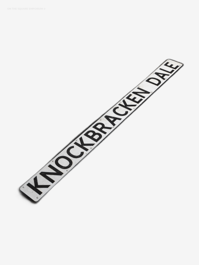Street Sign - Knockbracken Dale