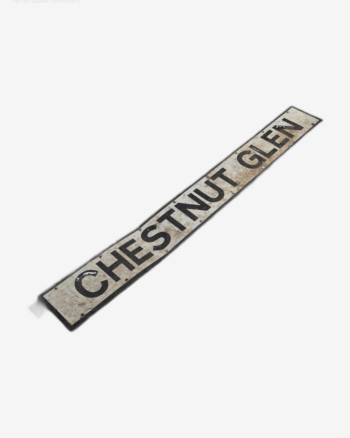 Street Sign – Chestnut Glen
