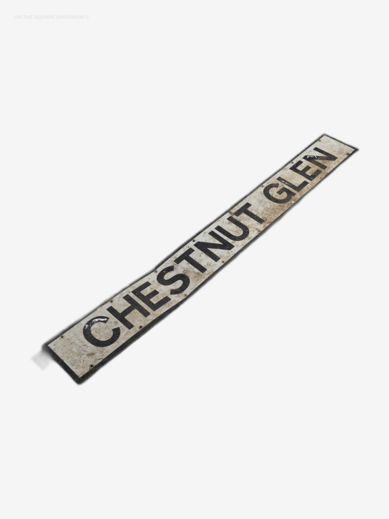 Street Sign - Chestnut Glen