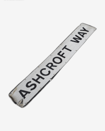 Street Sign – Ashcroft Way