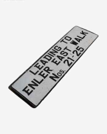 Street Sign – Enler East Walk