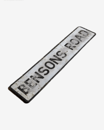 Street Sign – Bensons Road