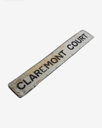 Street Sign – Claremont Court