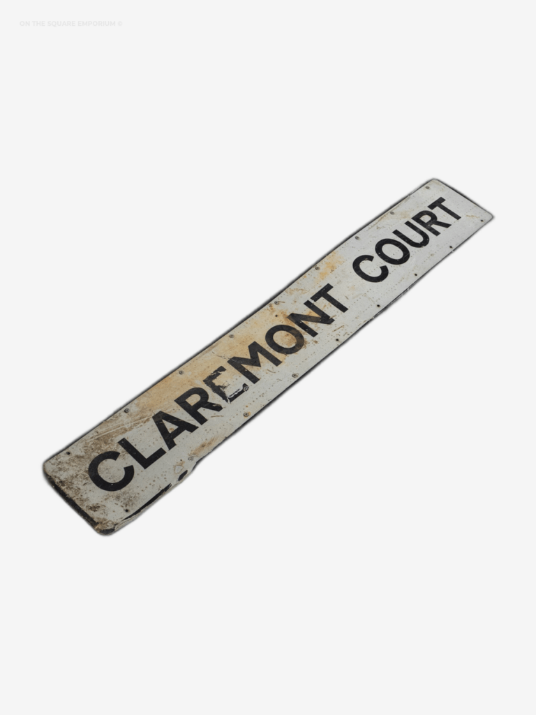 Street Sign - Claremont Court
