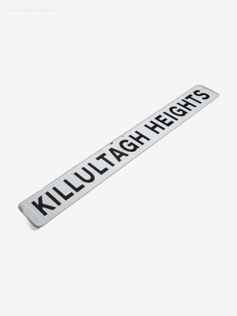 Street Sign - Killultagh Heights