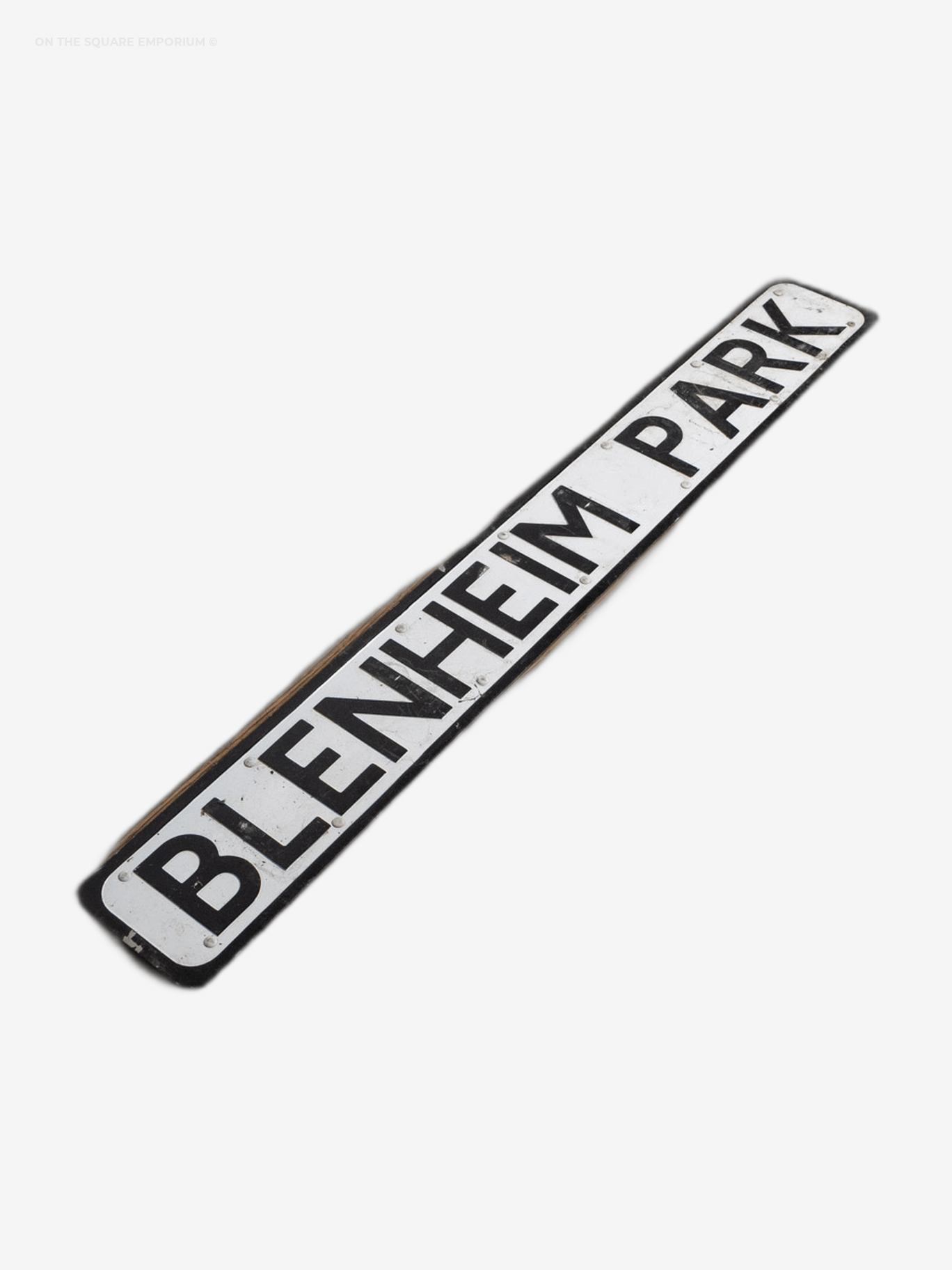 Street Sign – Blenheim Park