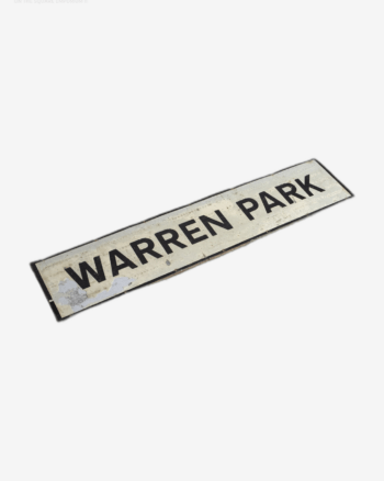 Street Sign – Warren Park