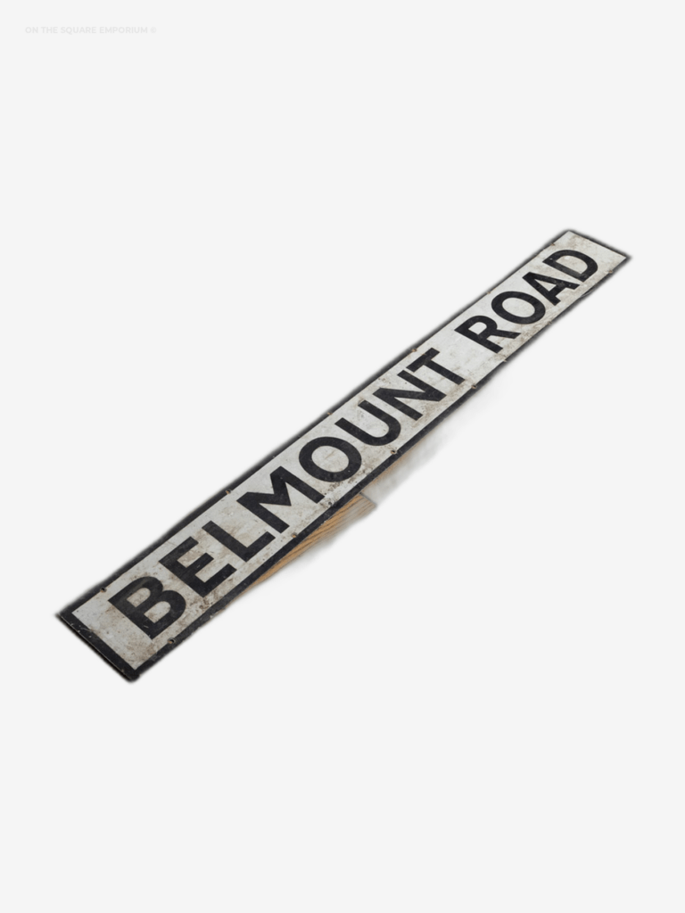 Street Sign - Belmount Road