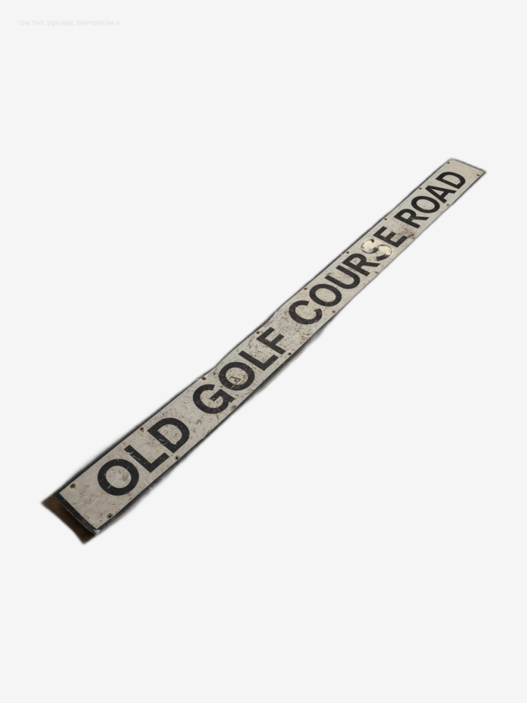 Street Sign - Old Golf Course Road
