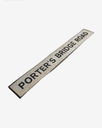 Street Sign – Porter’s Bridge Road