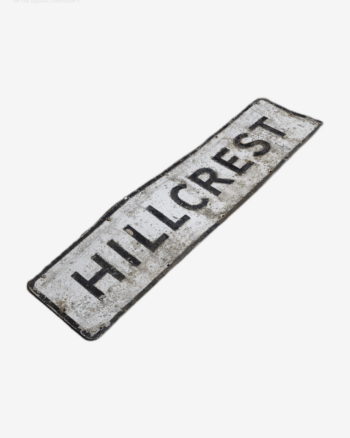 Street Sign – Hillcrest