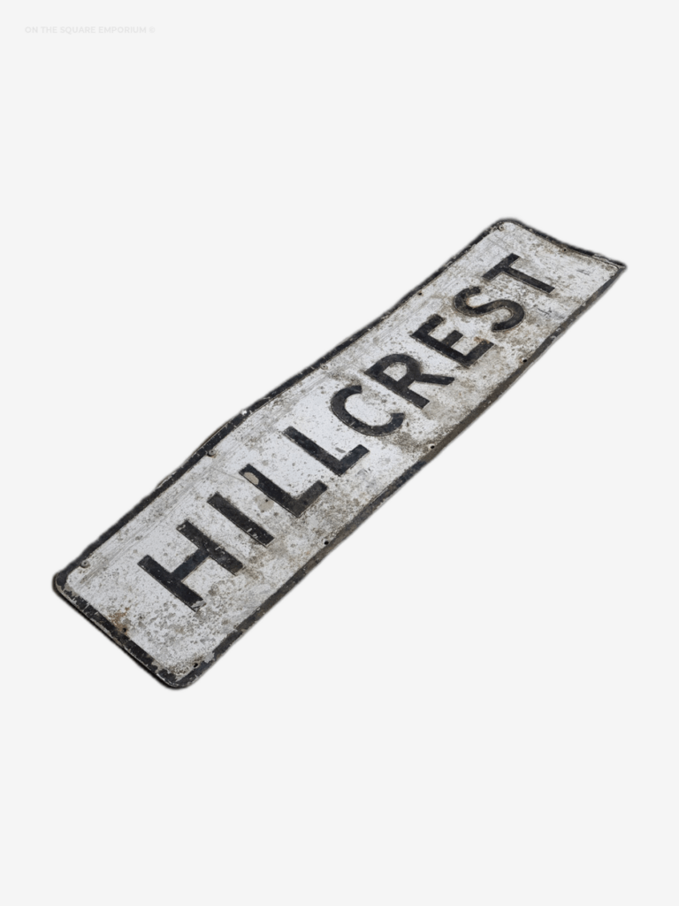 Street Sign - Hillcrest