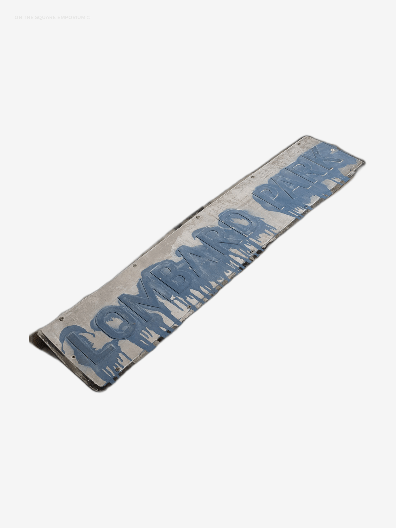 Street Sign – Lombard Park