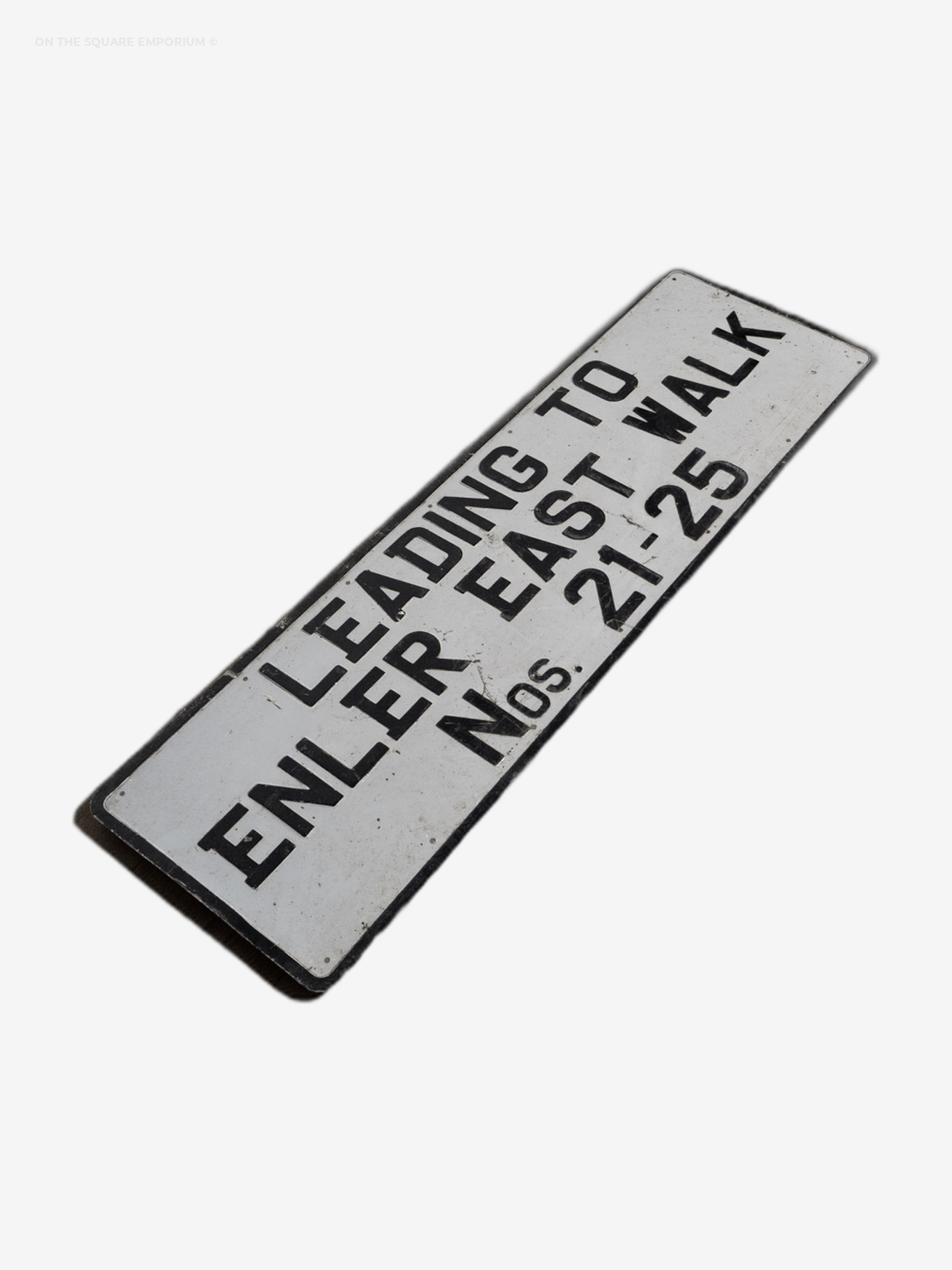 Street Sign – Enler East Walk