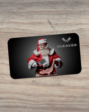 Cleaver Tomahawk Gift Card