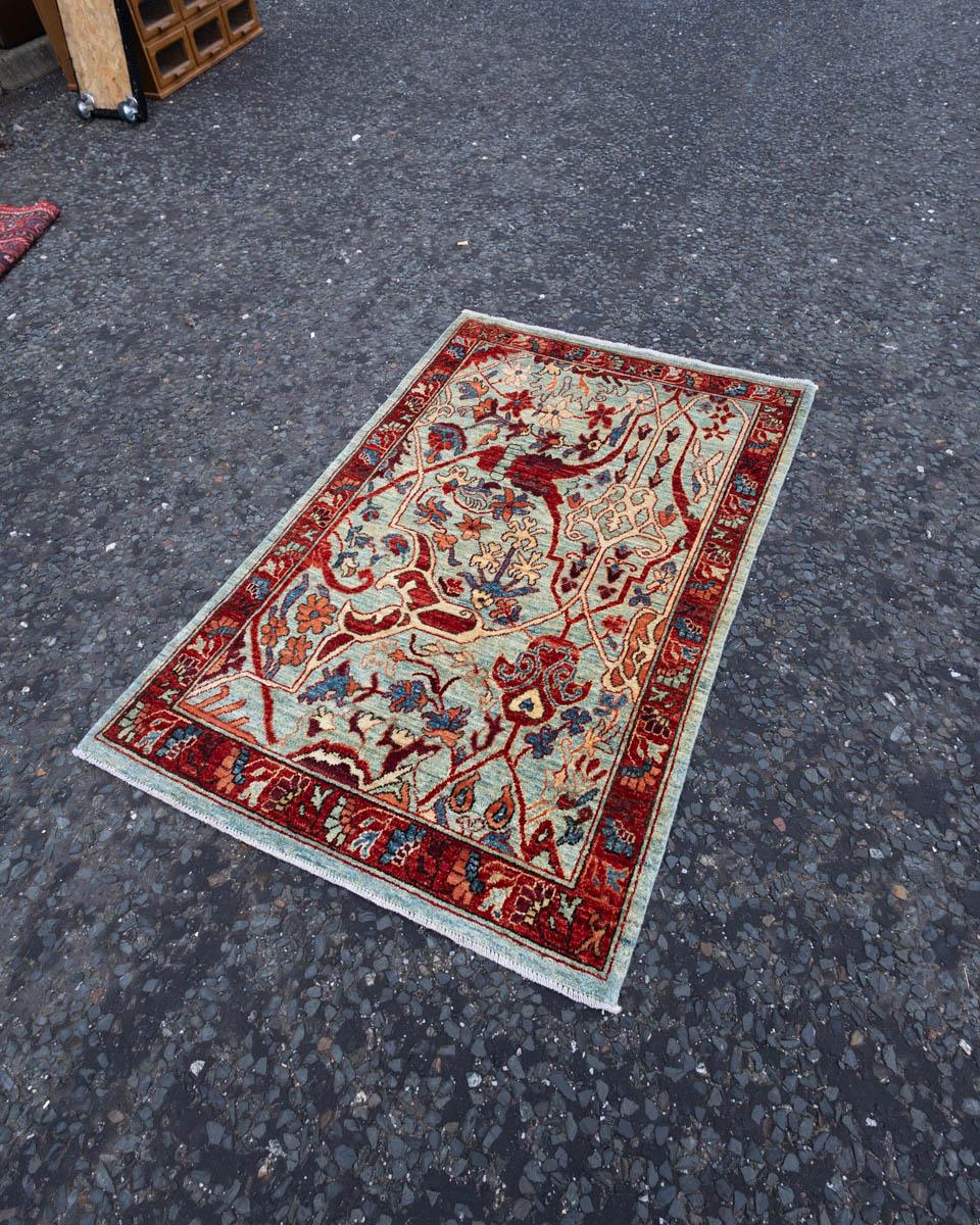 Authentic Afghan Zeiguia Handwoven Rug – ST1