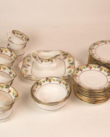 Aynsley Grape Vine Dinner Service Set