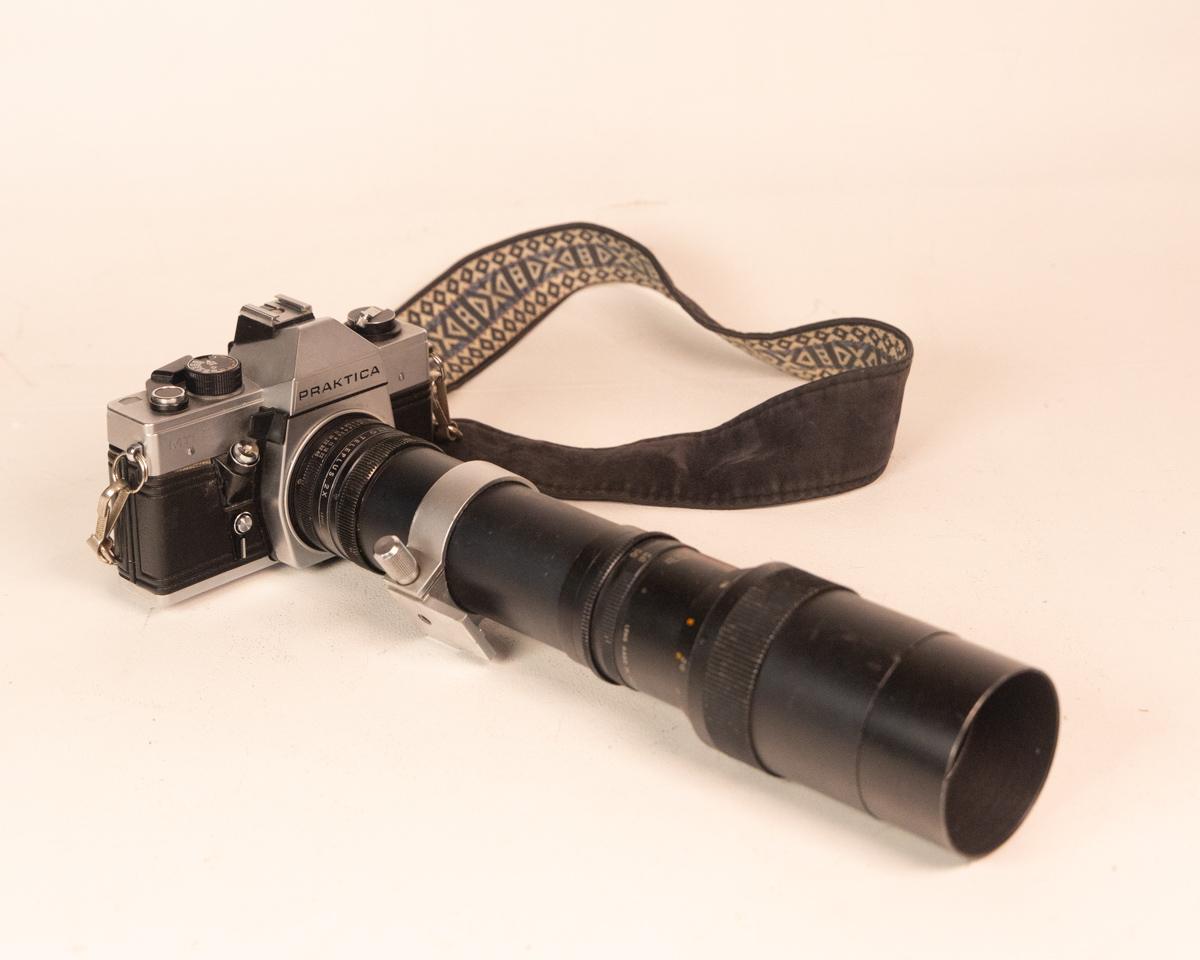 Praktica MTL5 Camera with Telephoto Lens