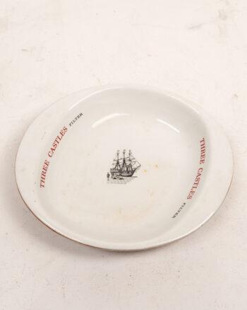 Three Castles Cigarettes Ashtray