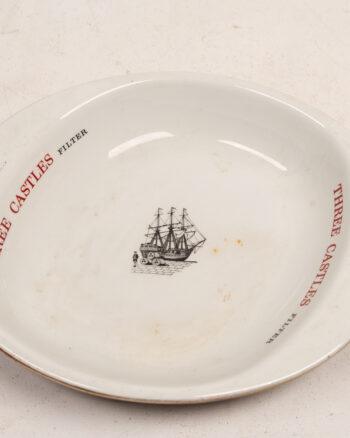 Three Castles Cigarettes Ashtray