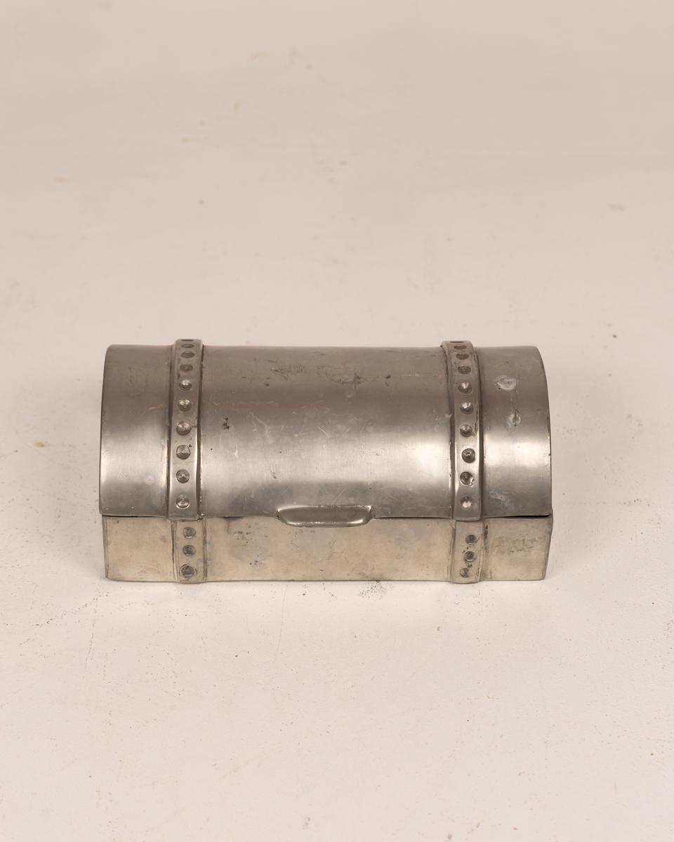 Vintage Metal Trinket Box