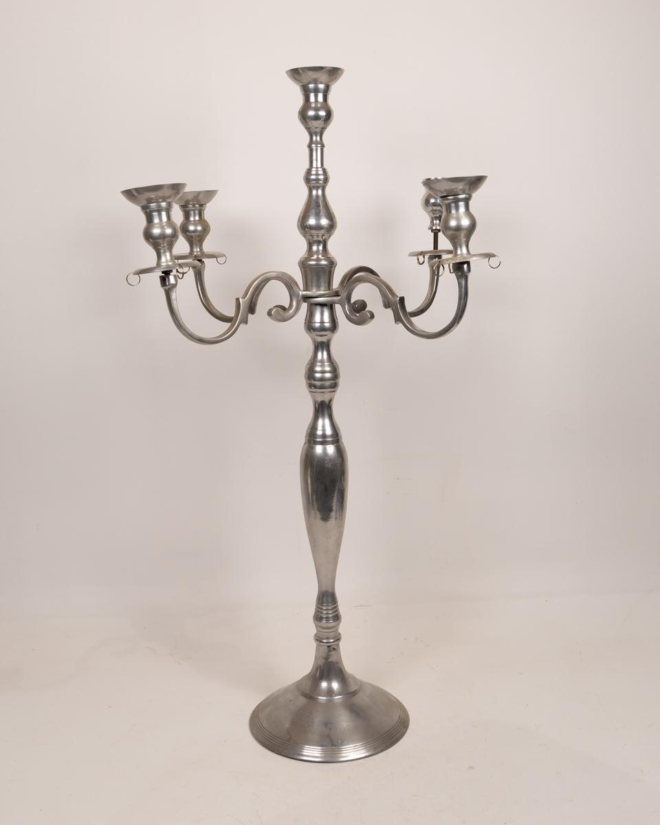 Elegant Metal Candelabra