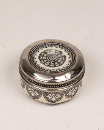 Decorative Metal Trinket Box