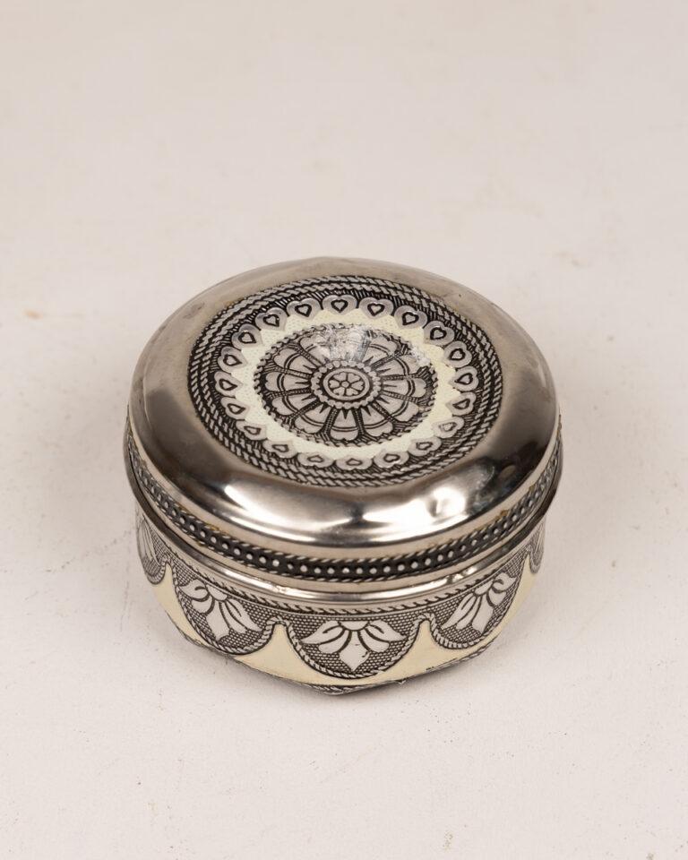 Decorative Metal Trinket Box