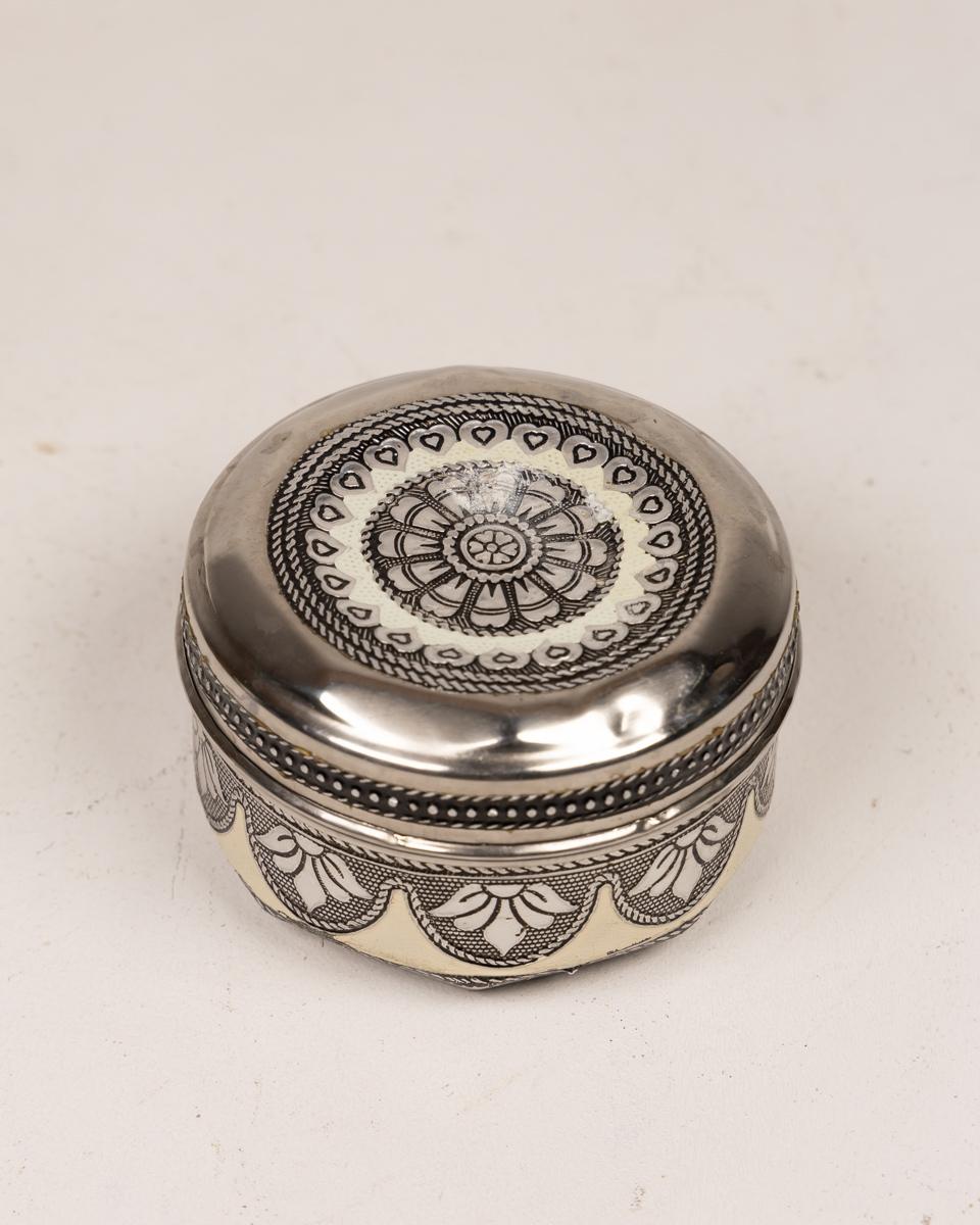 Decorative Metal Trinket Box