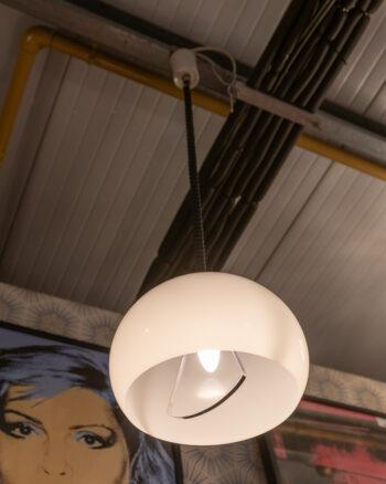 Mid Century Milano-style Dome Ceiling Light
