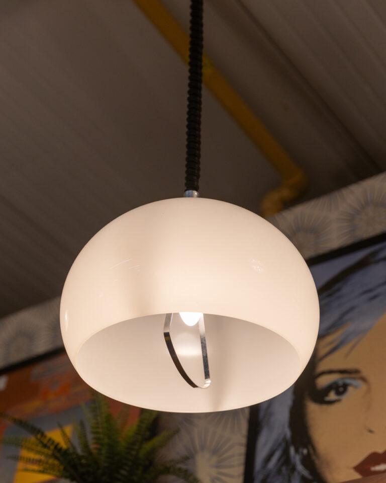 Mid Century Milano-style Dome Ceiling Light