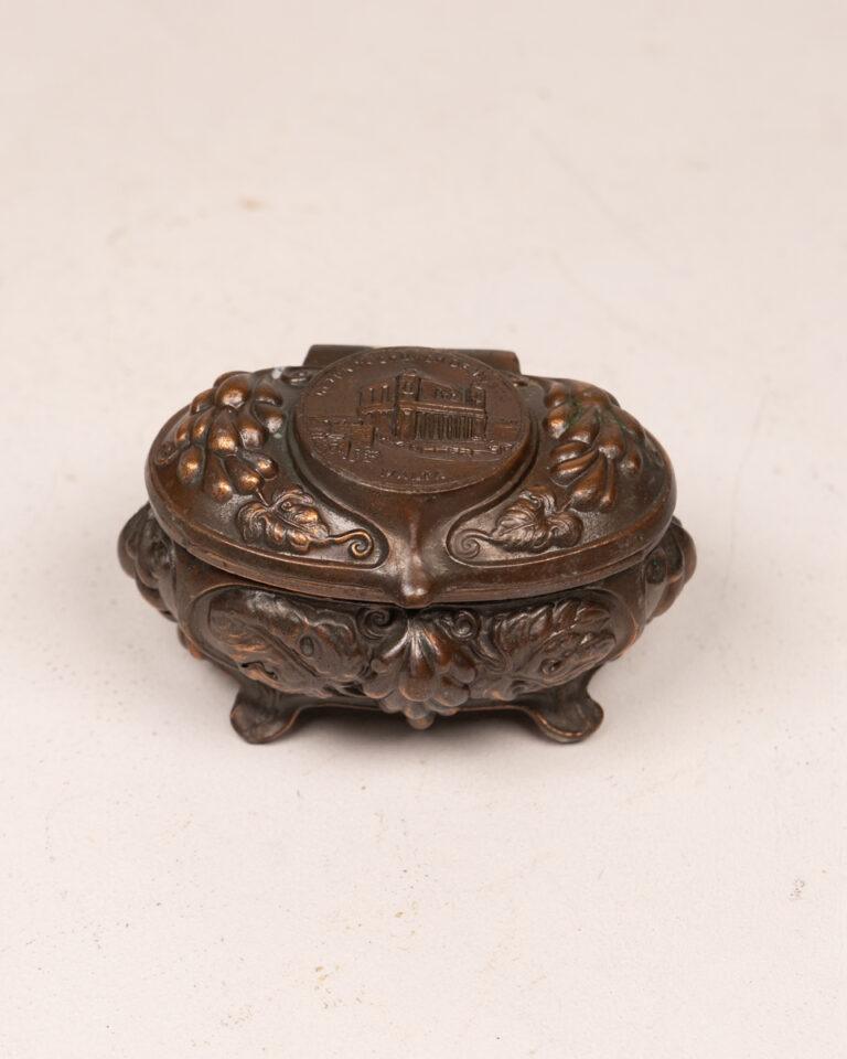 Antique Decorative Brass Box