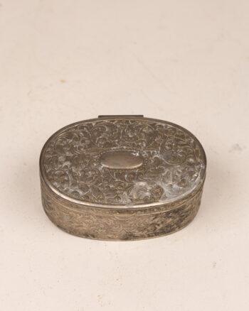 Vintage Ornate Metal Box