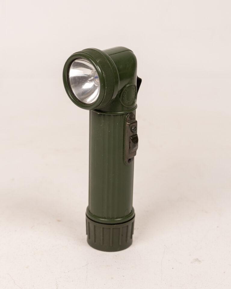 Vintage Military-Style Flashlight