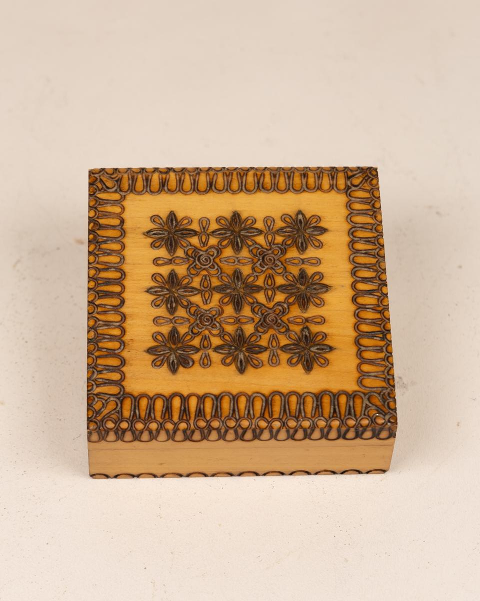 Handcrafted Wooden Jewelry Box