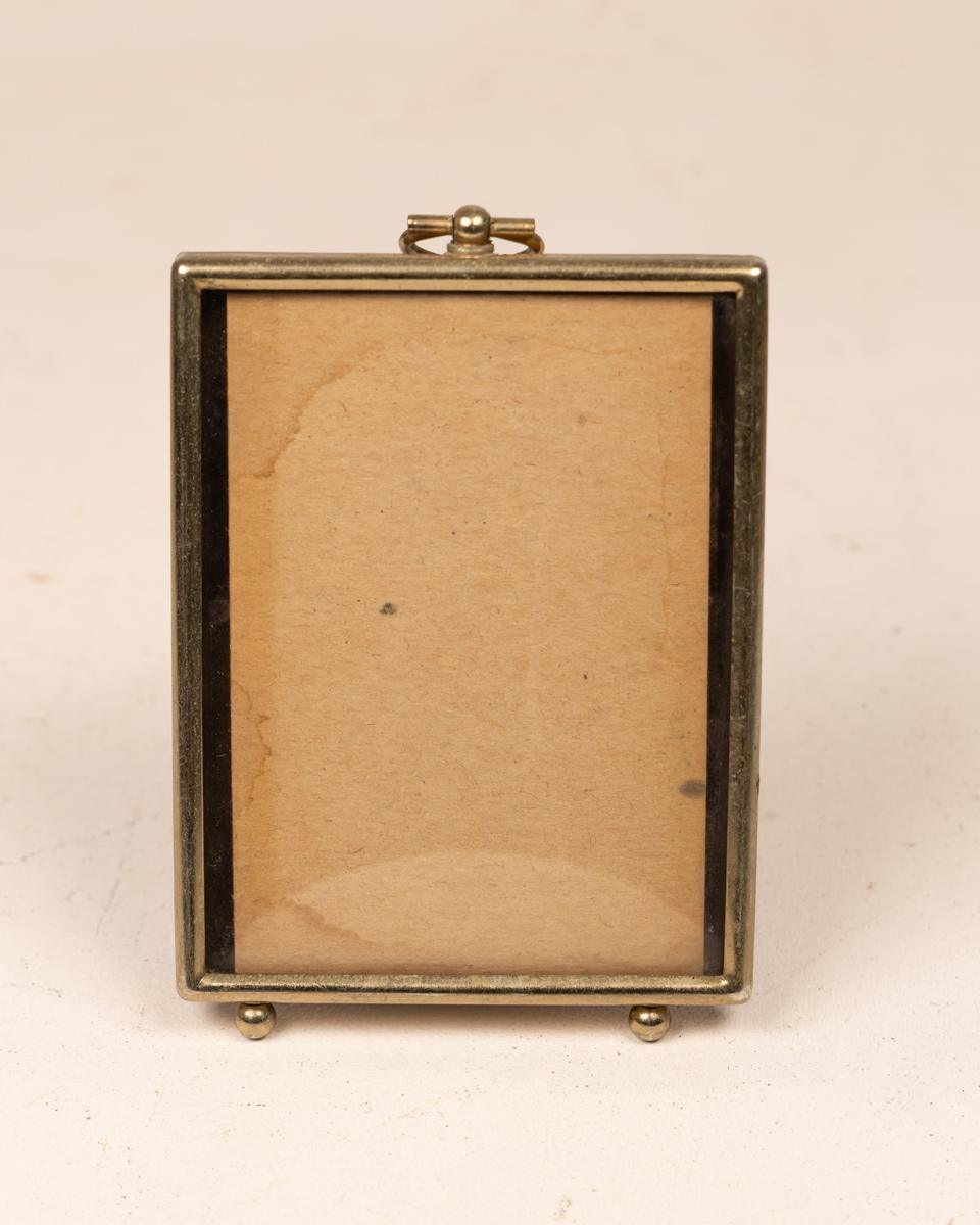 Vintage Brass Photo Frame