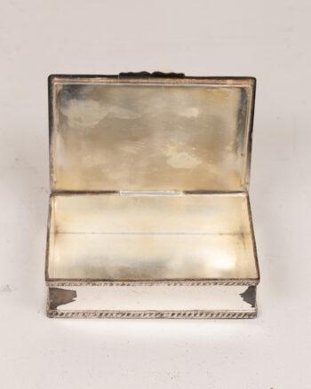 Vintage Silver-Plated Trinket Box