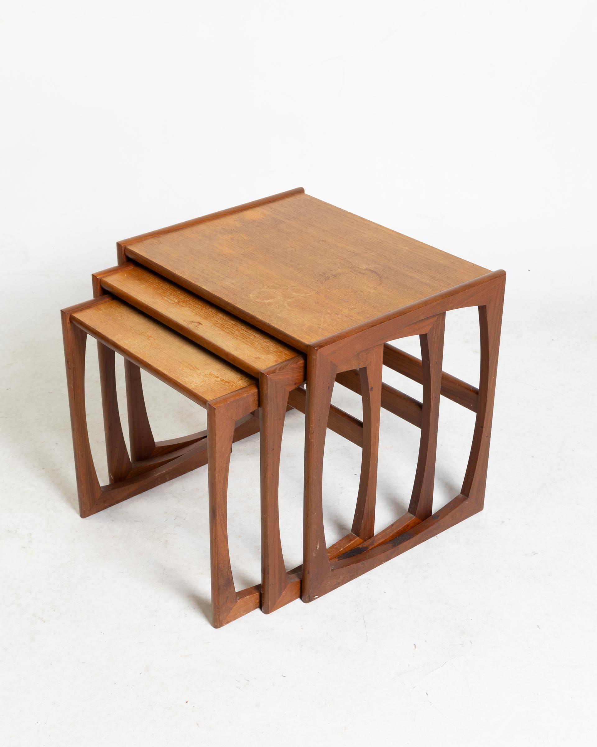 Mid Century Nest of Tables