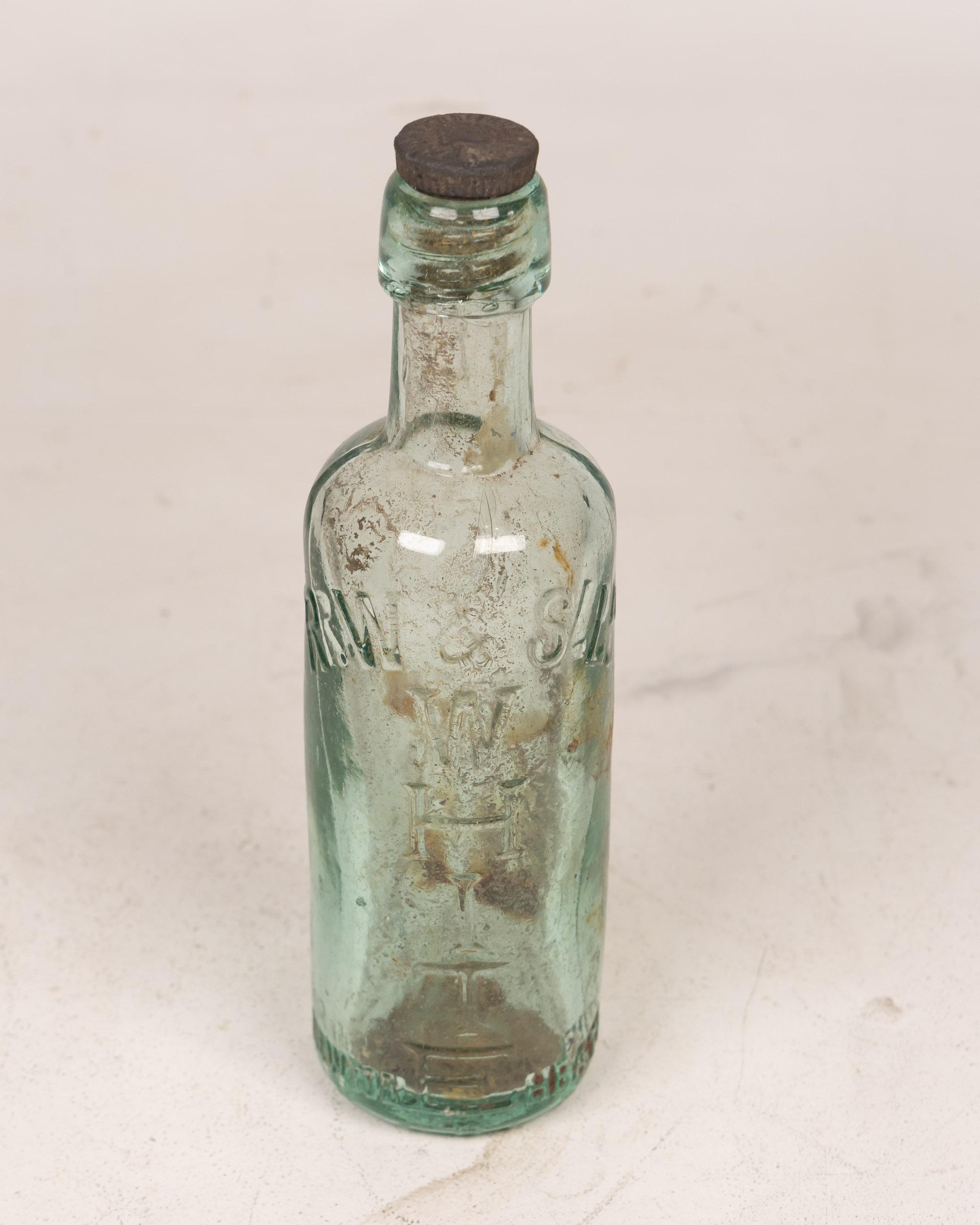 Vintage R.W. & S. White Manchester Bottle
