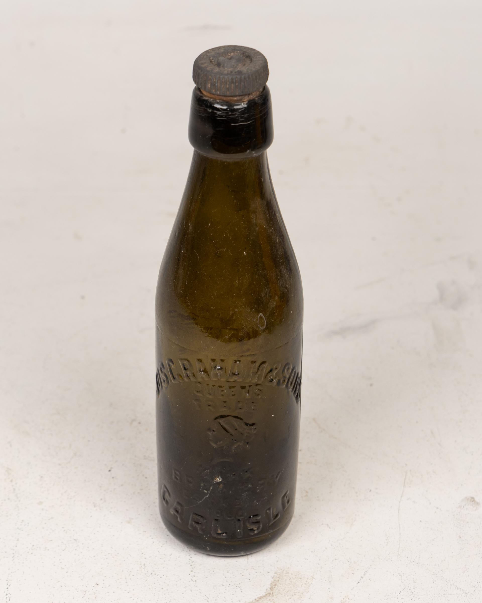 Vintage Jos. Graham Carlisle Glass Bottle