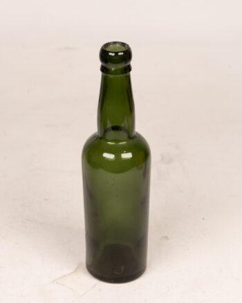 Vintage Green Glass Bottle