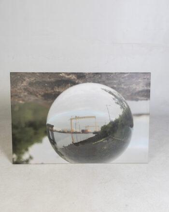 Belfast Lough Lensball Canvas – Titanic Cranes