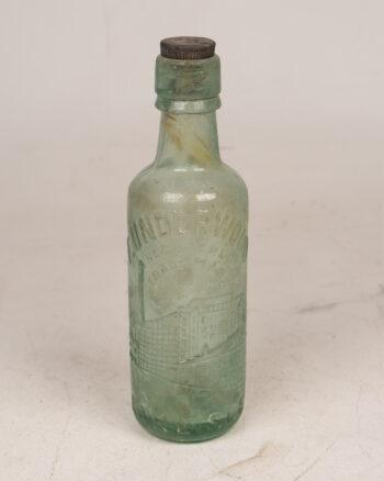 Vintage F. Underwood Carlisle Glass Bottle
