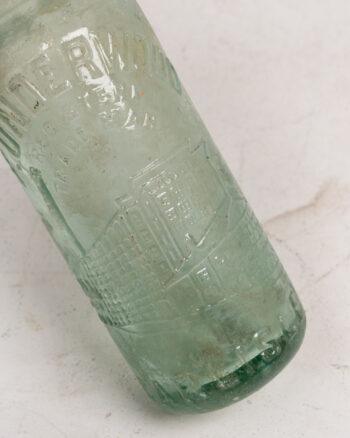 Vintage F. Underwood Carlisle Glass Bottle