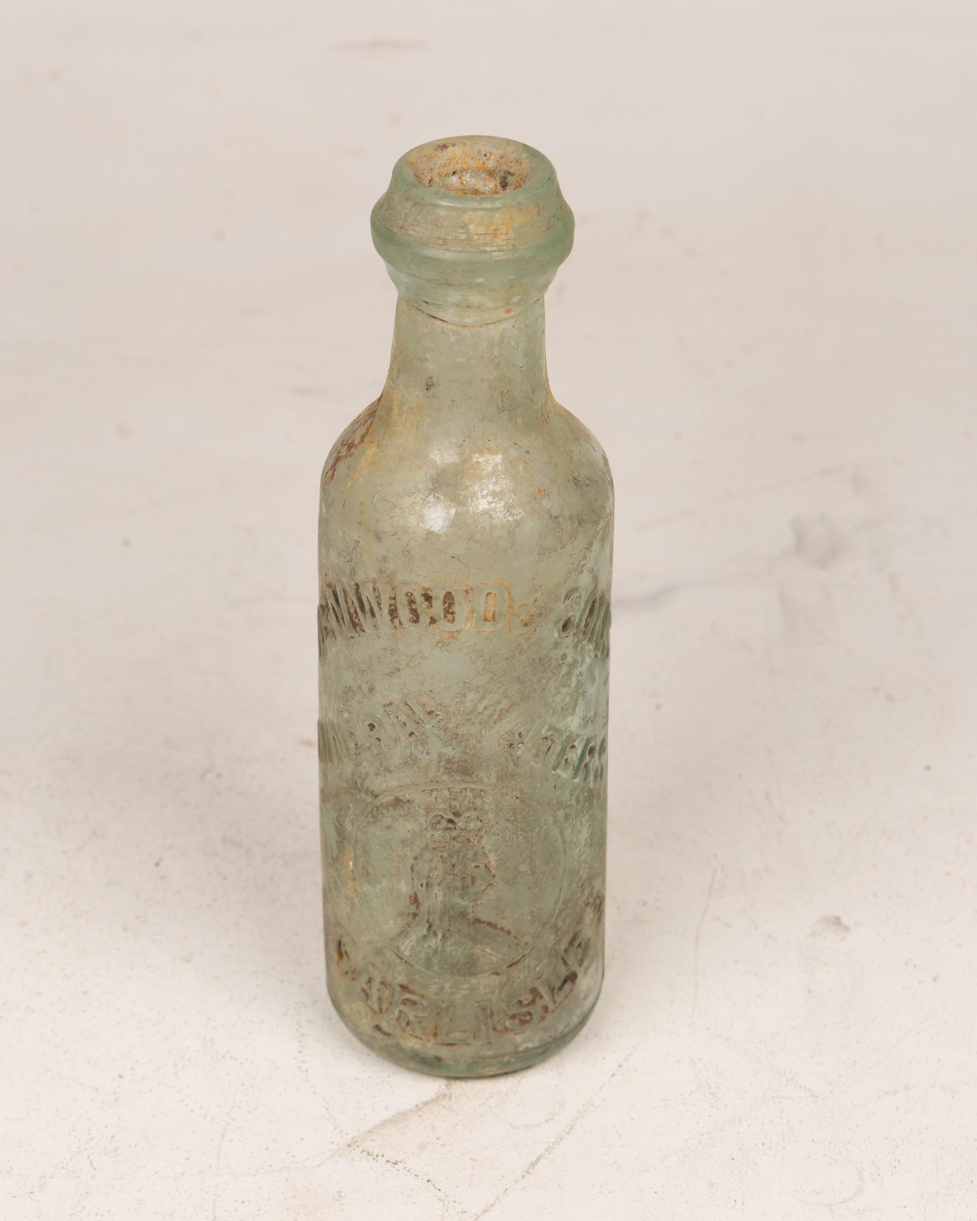 Vintage Denwood Carlisle Glass Bottle