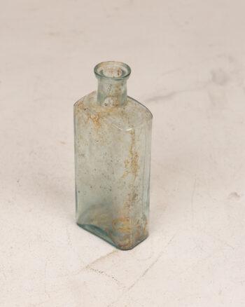 Vintage Rectangular Glass Bottle