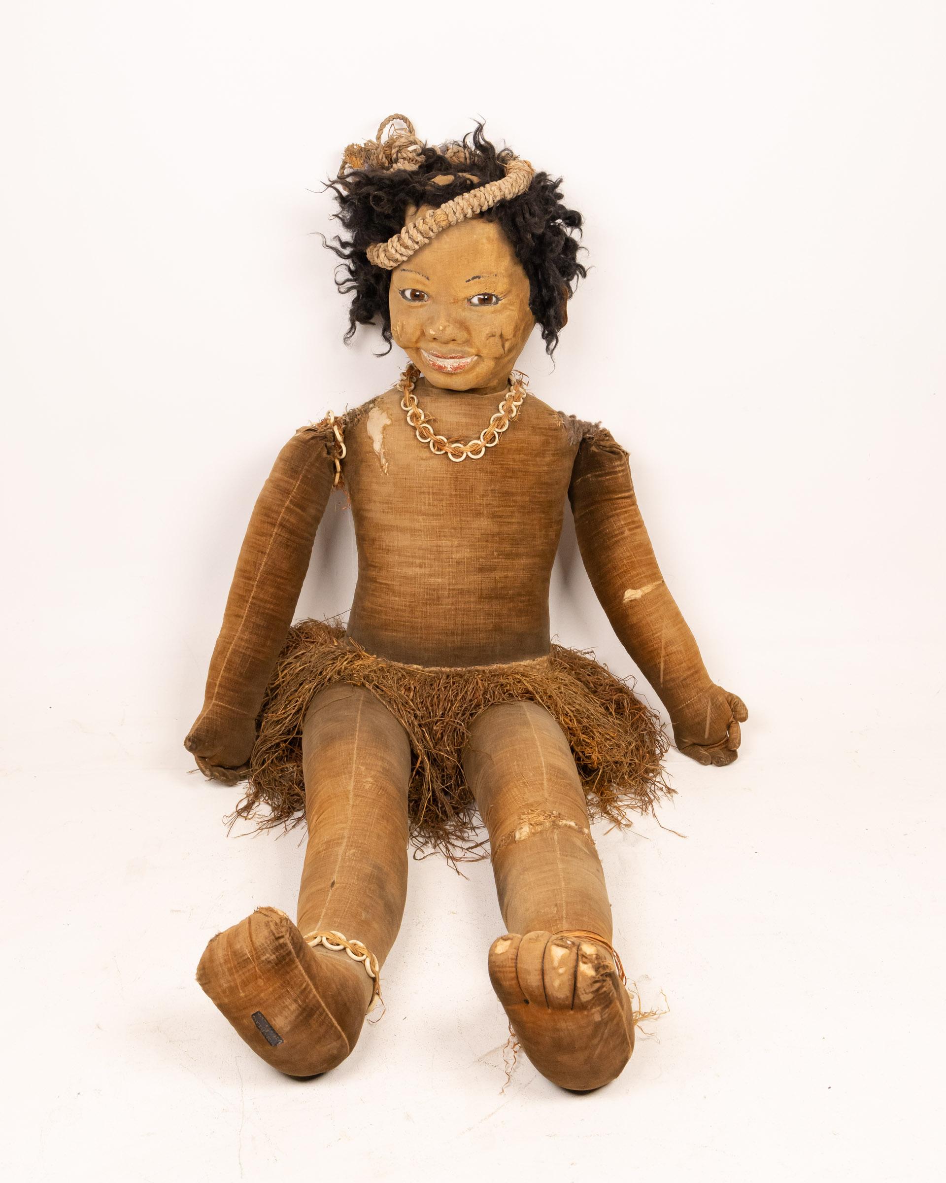 Vintage Norah Wellings Native Cloth Doll
