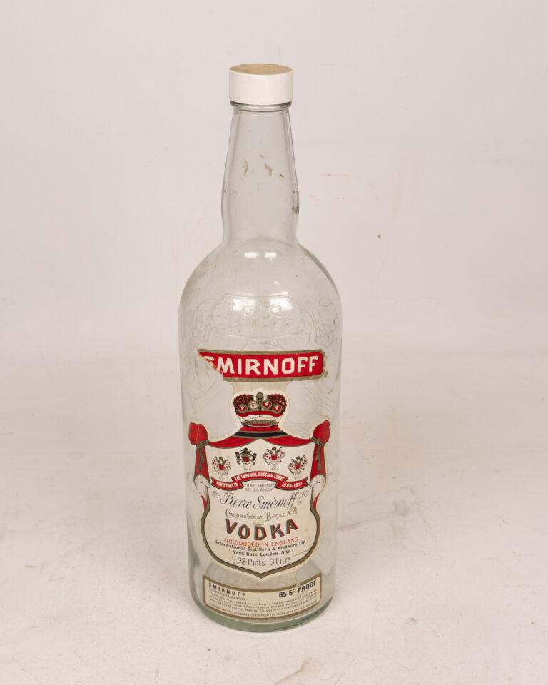 Oversized Smirnoff Vodka Bottle