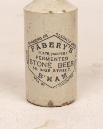 Fabery’s Birmingham Stone Beer Bottle